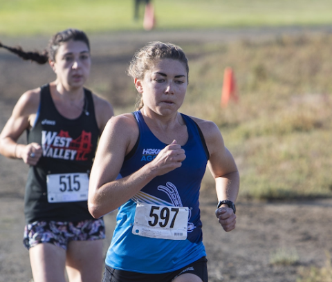 Mattie Webb participating in the Cape Town Marathon